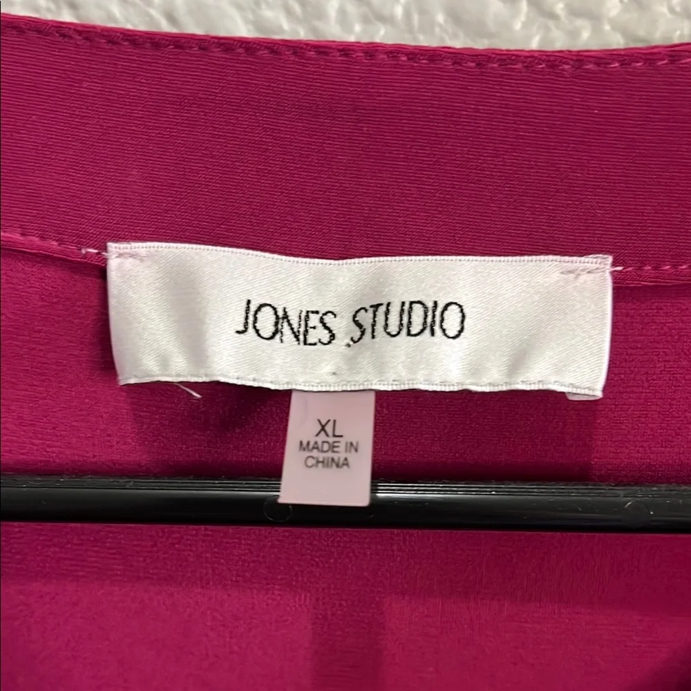 Jones Studio Magenta Sleeveless  Dress Top size XL - Picture 2 of 6